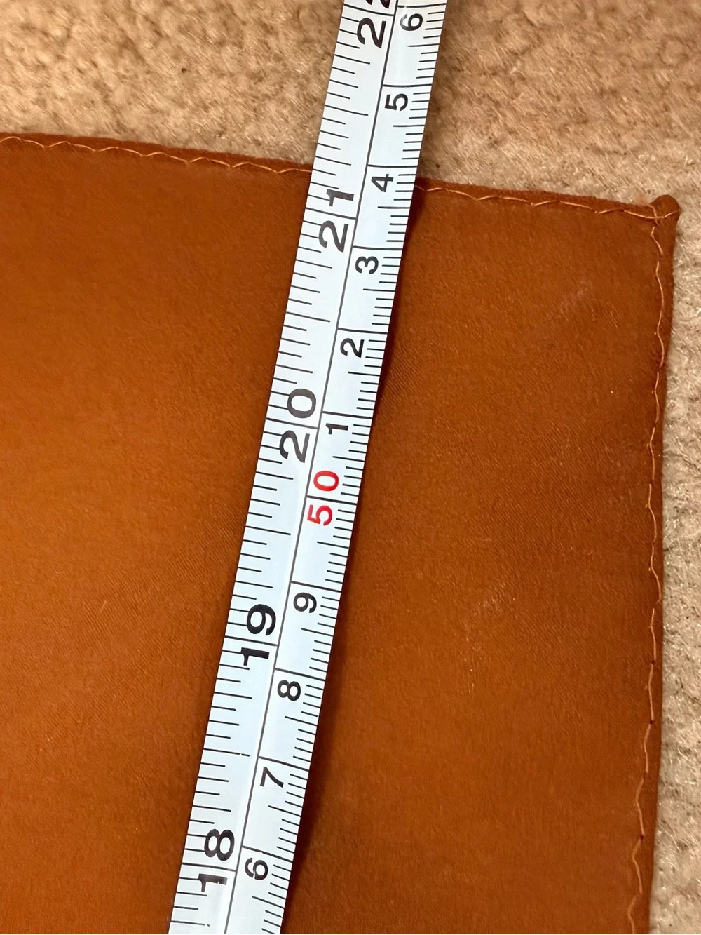 Vintage minimalist semi sheer rust brown rolled edge square scarf cravat EUC